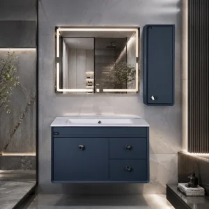 روشویی کابینیتی دارای کشو و قفسه